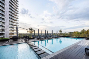 Luxury apartment sandton no loadshedding Dstv